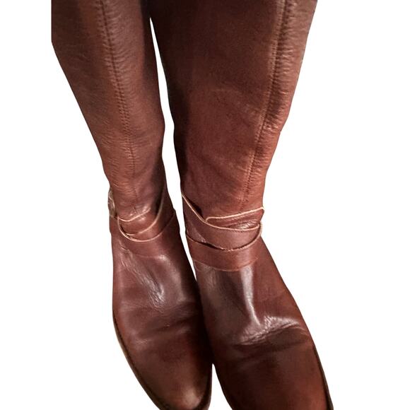 Frye Brown Leather Harness Boots
Women’s Size 9 Medium (9M) - Picture 4 of 8
